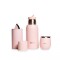 Set termo 750ml + mate redondo + yerbera 200gr ROSA