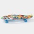 Skate Longboard Patineta Ruedas Siliciona Trucks Aluminio Color Variante Azul