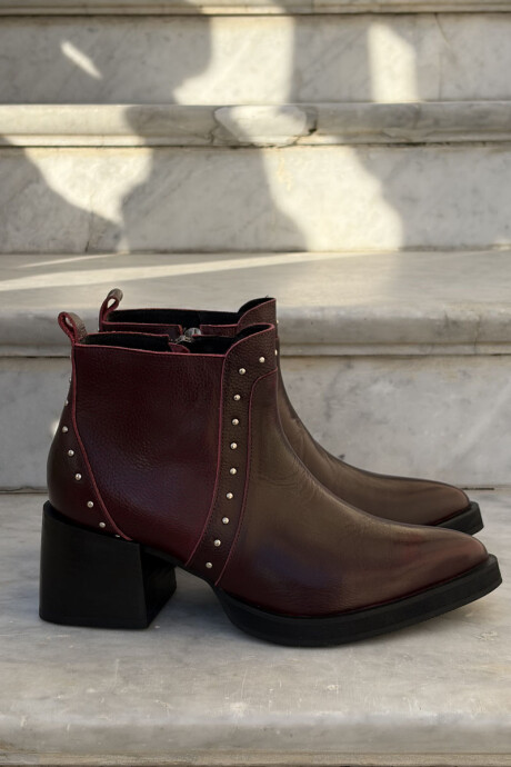Bota emilia Bordeaux
