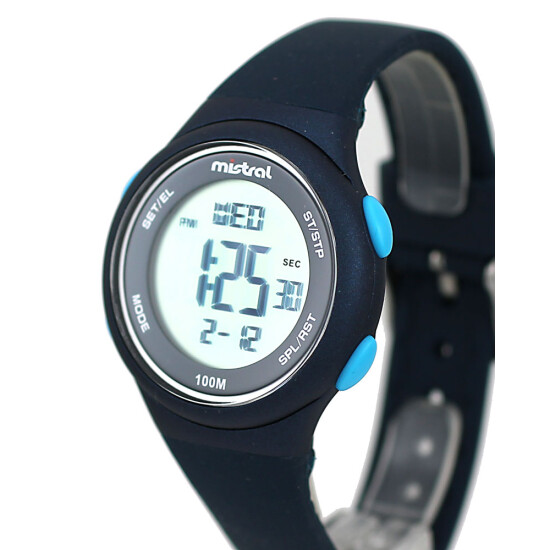 Reloj Mistral Deportivo Silicona Azul. "Producto sin caja" 0