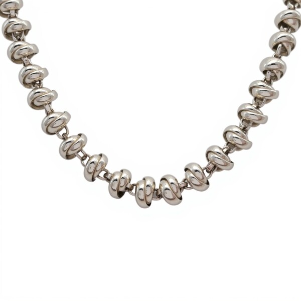Cadena nudo enlazado-Plata 925-Sin Piedra-CD3360 sinpiedra