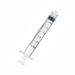 JERINGA 3ML C/AGUJA 23G X1 A ROSCA WEGO única