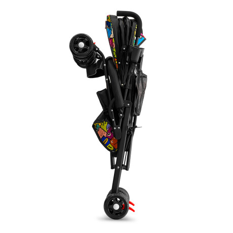 Coche Paragüita Bebé Expert Kids Liviano Con Accesorios Negro