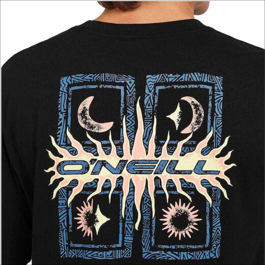 Remera Oneill Retro Graphic - Negro Remera Oneill Retro Graphic - Negro
