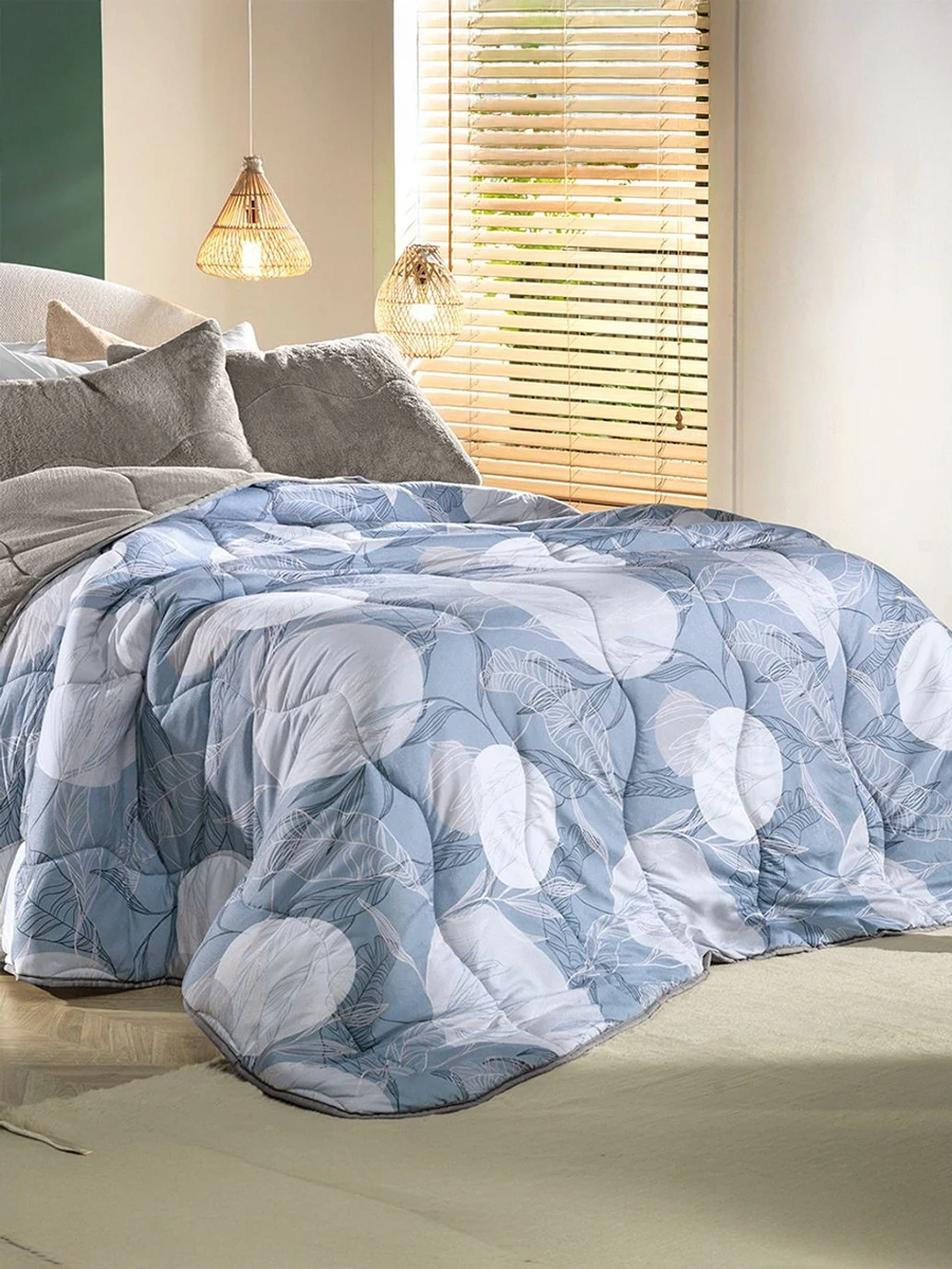 ACOLCHADO FLANNEL POLIESTER - GRIS 