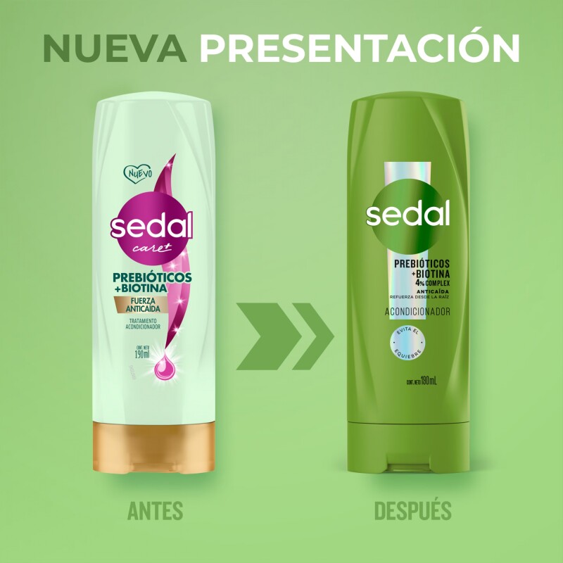 Acondicionador Prebióticos Más Biotina Sedal 650 ml Acondicionador Prebióticos Más Biotina Sedal 650 ml