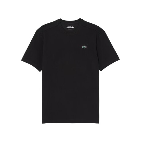 Remera Lacoste Crewneck Black