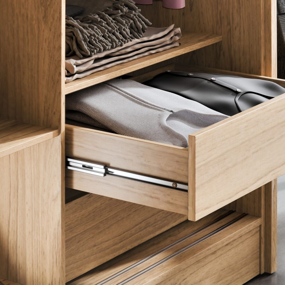 Ropero 2 puertas Corredizas - Moderna Ropero 2 puertas Corredizas - Moderna