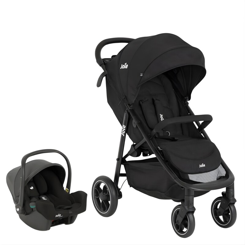 Coche de bebé Travel System Joie Litetrax + Silla y accesorios Coche de bebé Travel System Joie Litetrax + Silla y accesorios