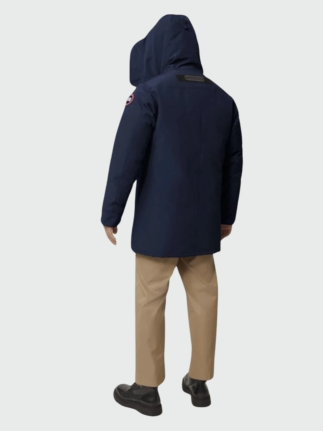 Canada Goose -Campera de poliéster con capucha, Chateau Parka Fusion fit Azul
