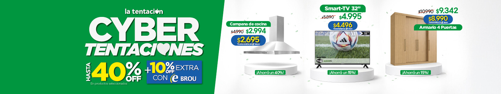 Cybertentaciones: ofertas CyberFEST hasta el 12 de marzo