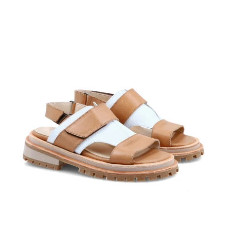SANDALIAS VENET - CUERO CALISTA BLANCO
