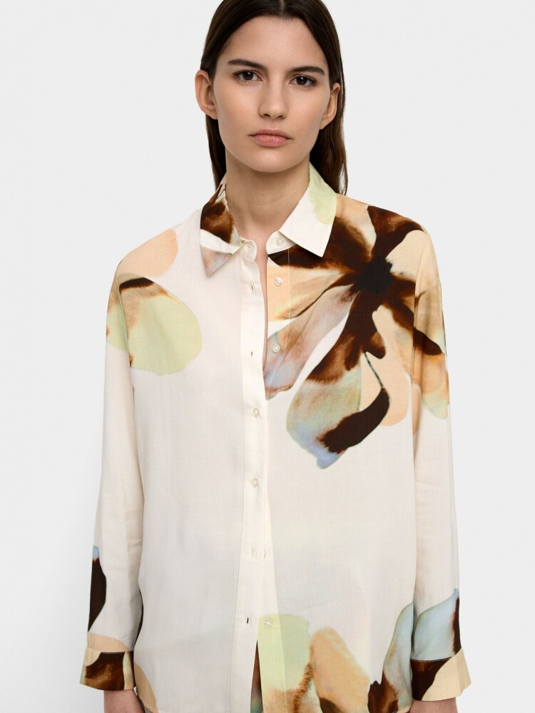 Camisa Estampado Floral multicolor