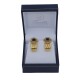 Caravanas En Oro 18K Con Zafiros Caravanas En Oro 18K Con Zafiros