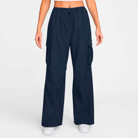 Pantalón Nike Sportswear Alto-Rise Oversized Woven Cargo de Mujer azul