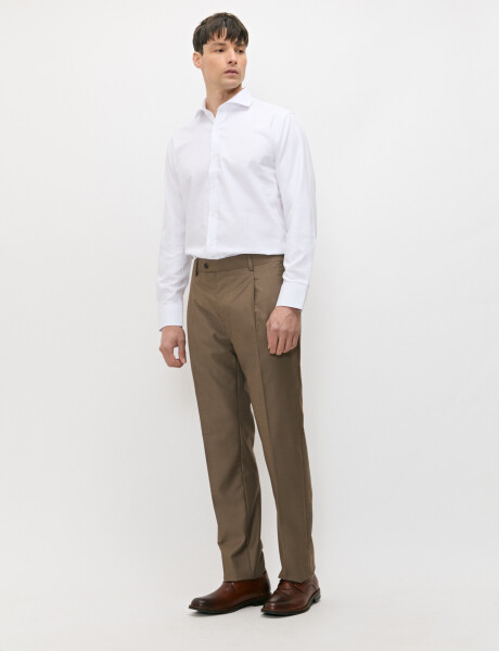 080972 PANTALON HARRINGTON LABEL Tostado