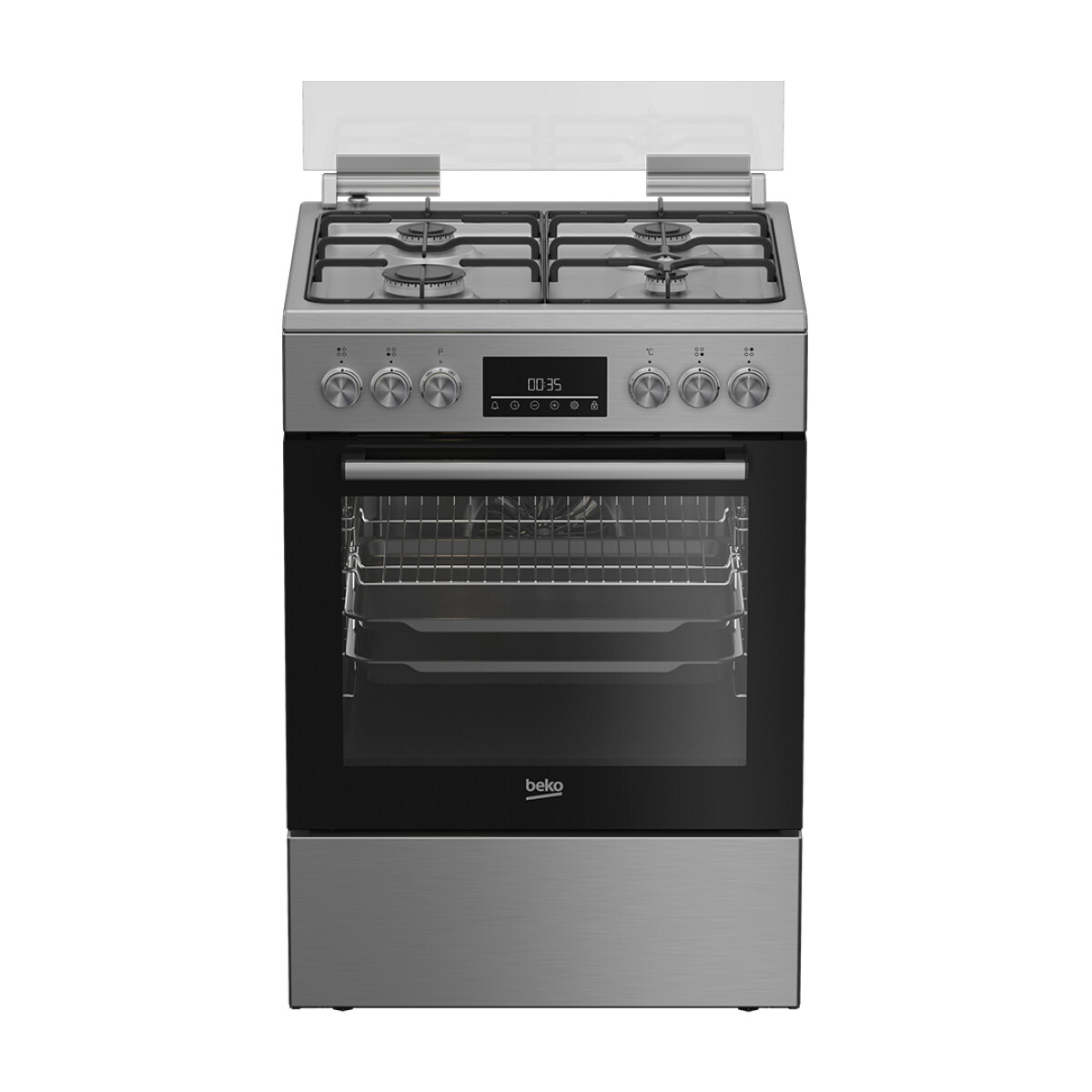 Cocina combinada 65L con grill 60cm Beko FBM 62330 DXS 