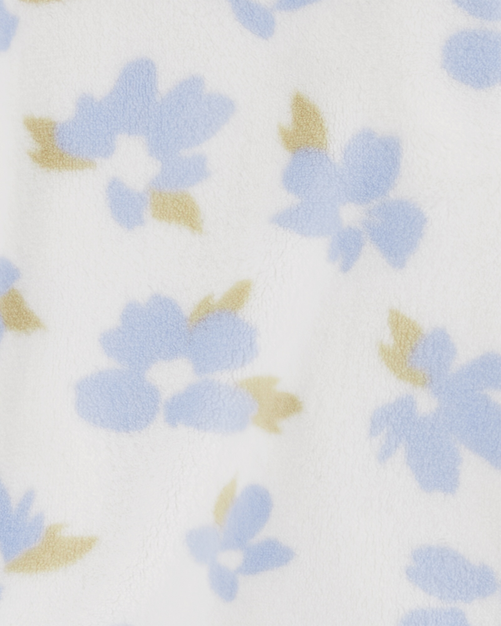 Set dos piezas, calza de algodón y buzo de micropolar, diseño floral Set dos piezas, calza de algodón y buzo de micropolar, diseño floral