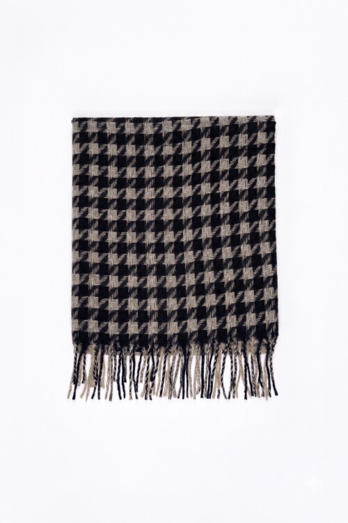 Bufanda pied de poule GRIS