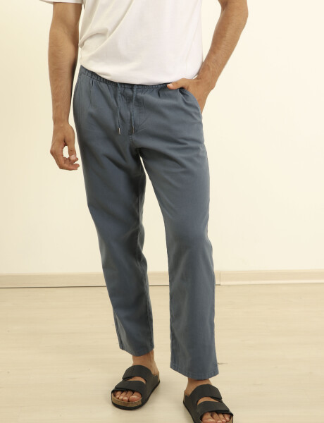 080676 PANTALON HARRY Azul Piedra