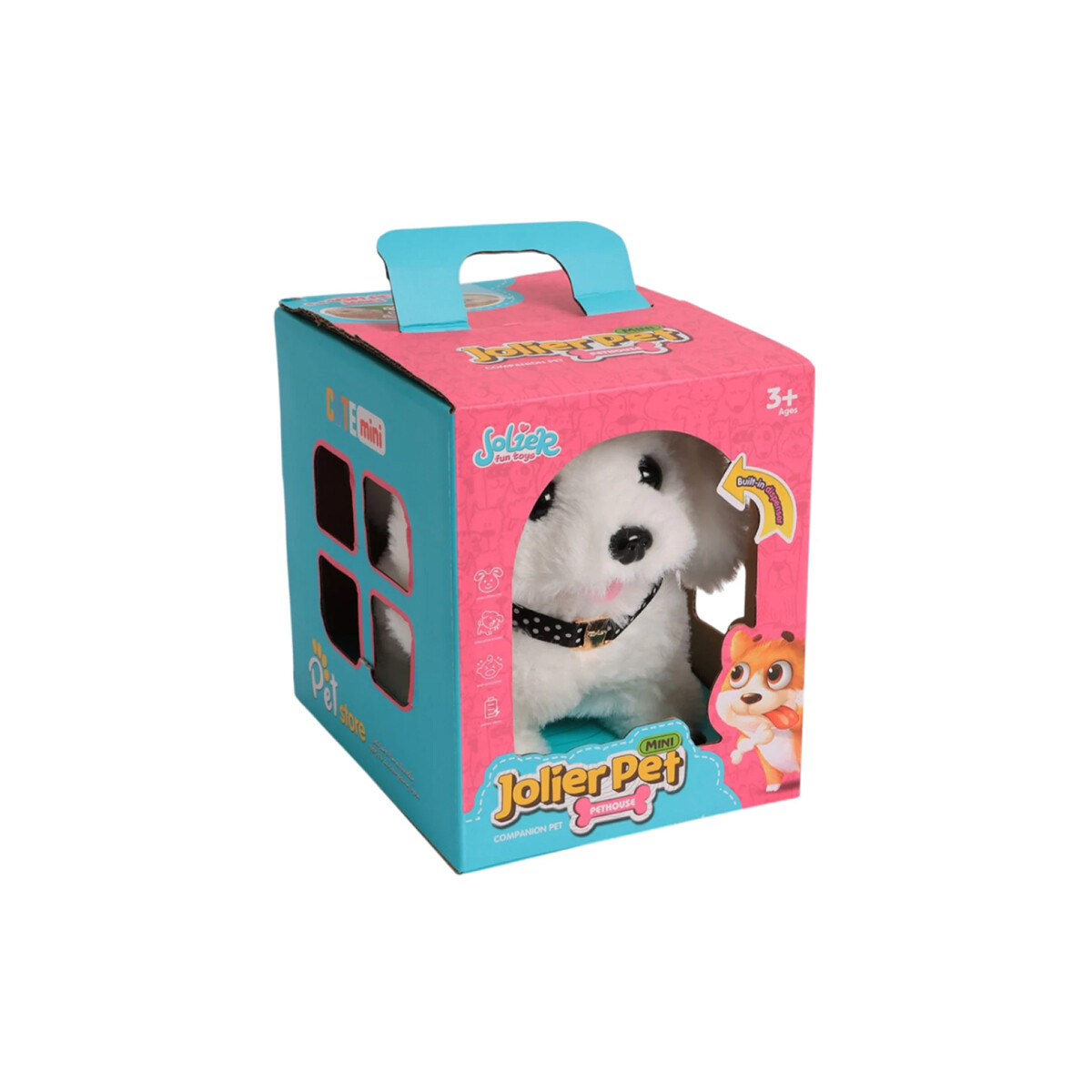 Peluche animal perrito - Blanco 