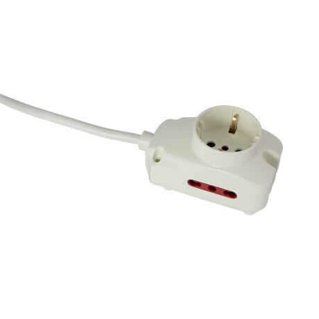 Zapatilla | Alargue-1 x Shuko + 2x3enL/Cable 3 mts | Vivion 4054