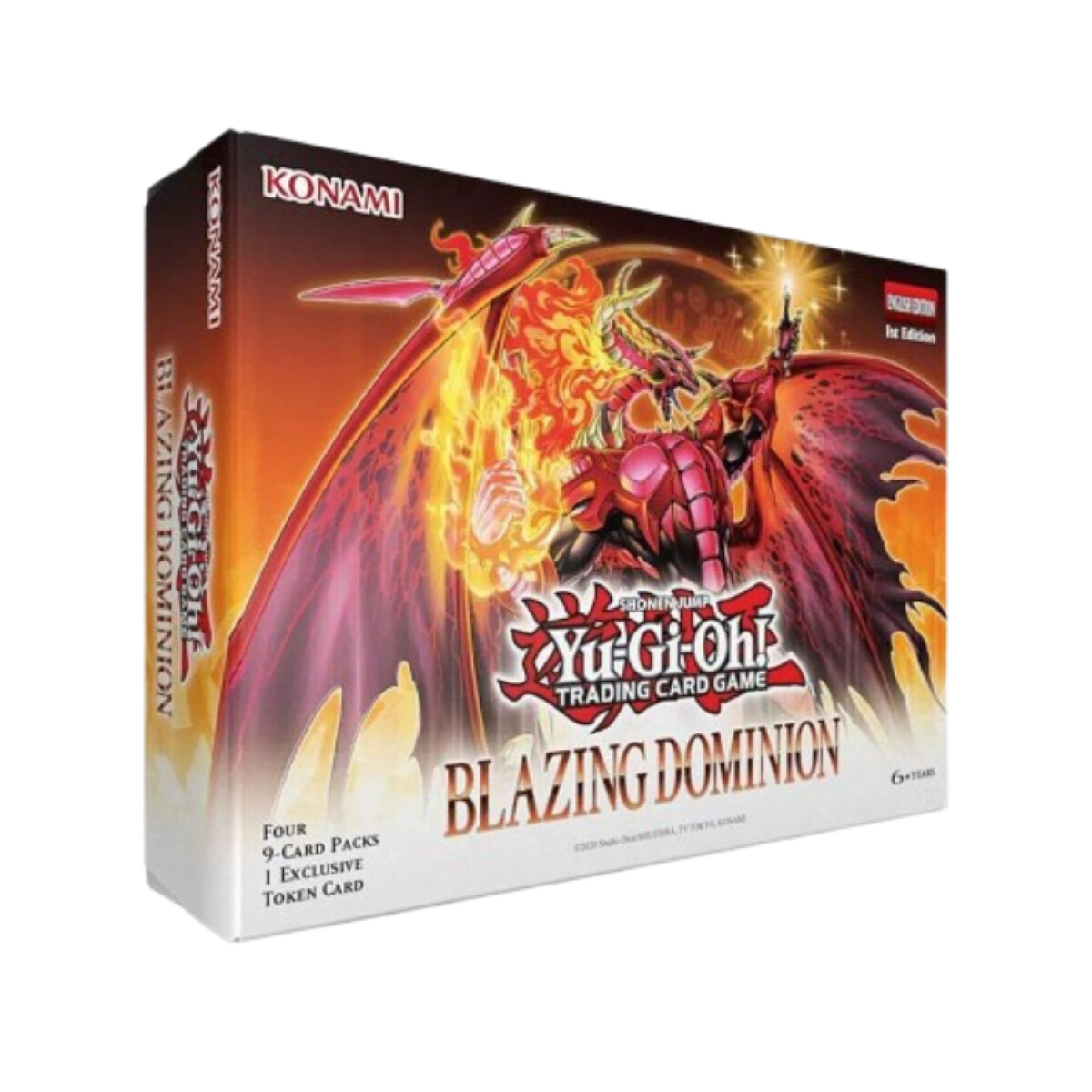 Yugi Blazing Dominion Token Box 