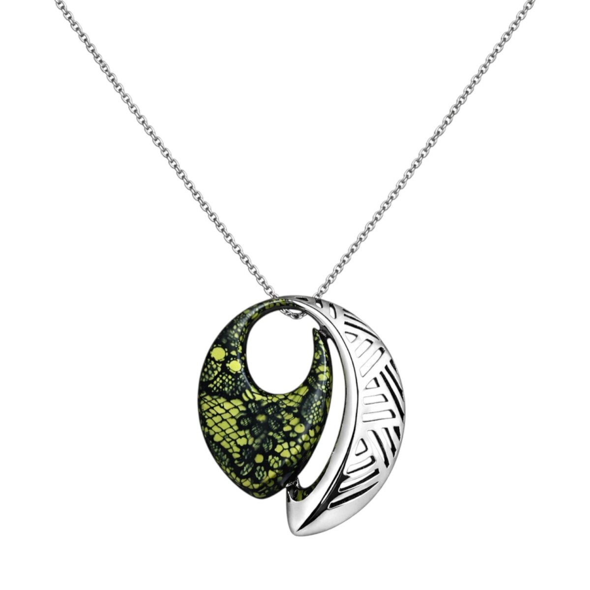 Dije Espiral Asimétrico - Plata 925 - CP4739 - sinpiedra 