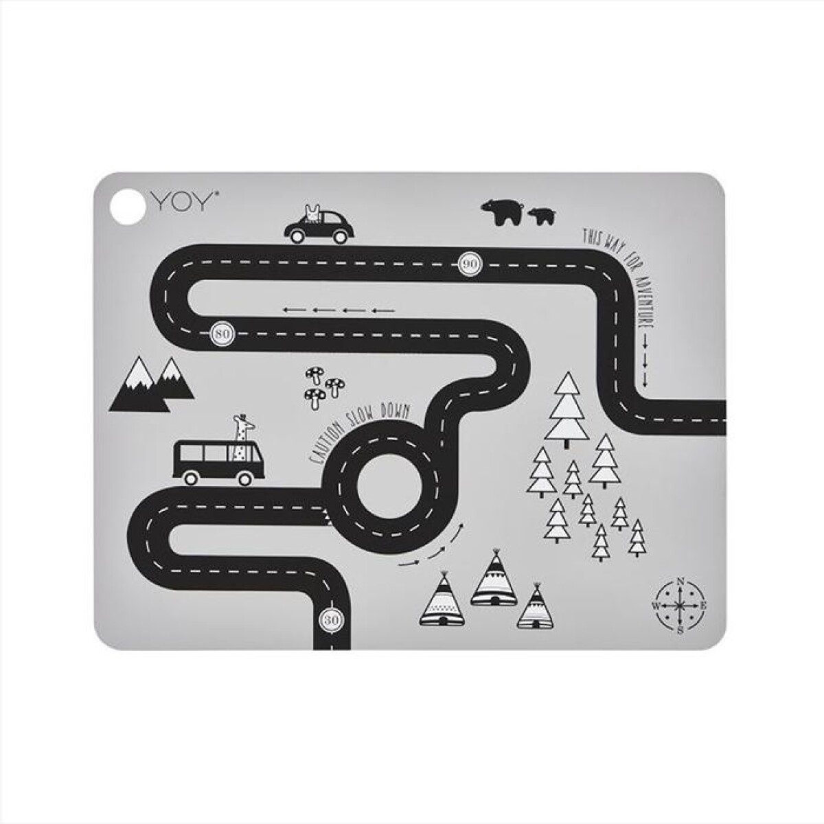 PLACEMATS INDIVIDUALES OYOY - PISTA ADVENTURE 