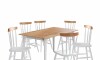 Juego de comedor 6 Sillas - Udine Blanco
