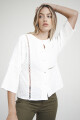 CAMISA BORDADA LUPE BLANCO