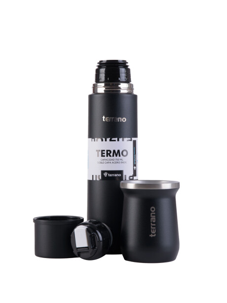 Kit Acero Bala - 750mL + Mate Tradicional Negro