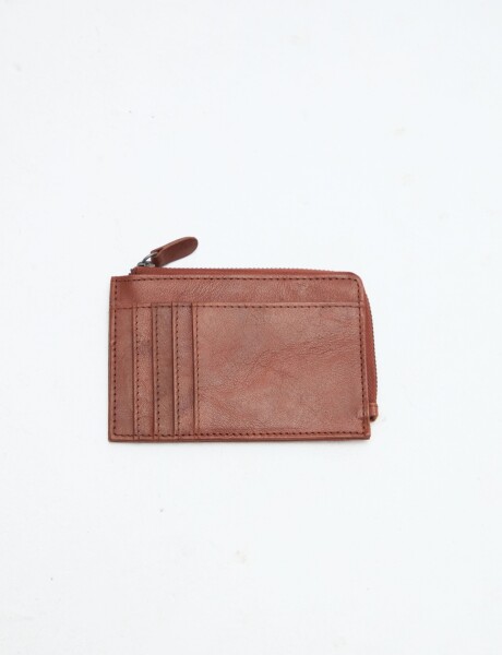 Billetera Floris Camel