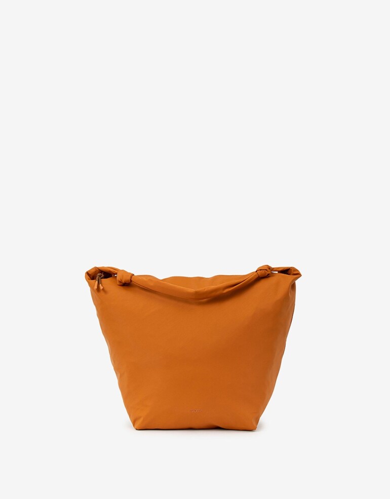 Saca Nylon Cartera Saca En Material Reciclado Camel - Marron Camel