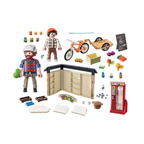 Supermercado 24 hs Playmobil 83 Piezas con Figuras