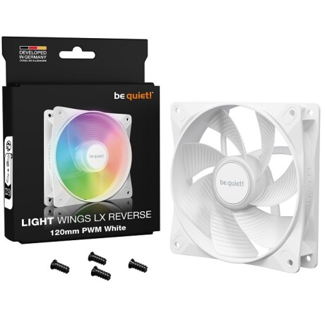 Fan Be Quiet! Light Wings LX 120MM Pwm Reverse Blanco 001