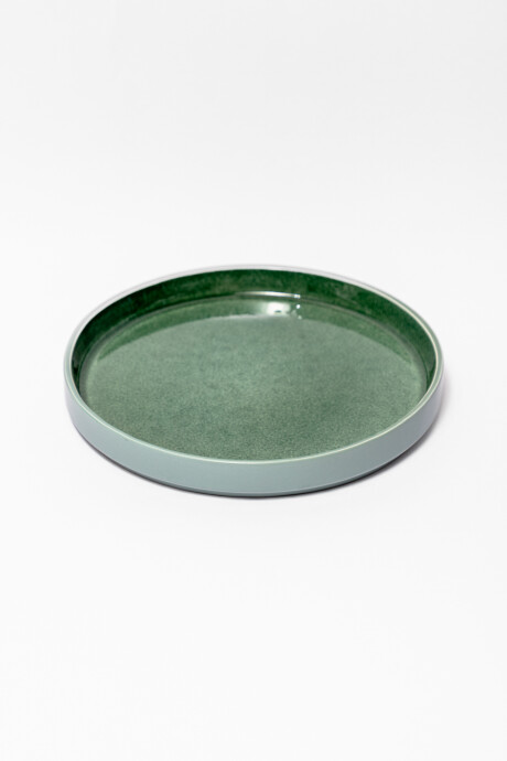 Plato Postre Wave Color Unico