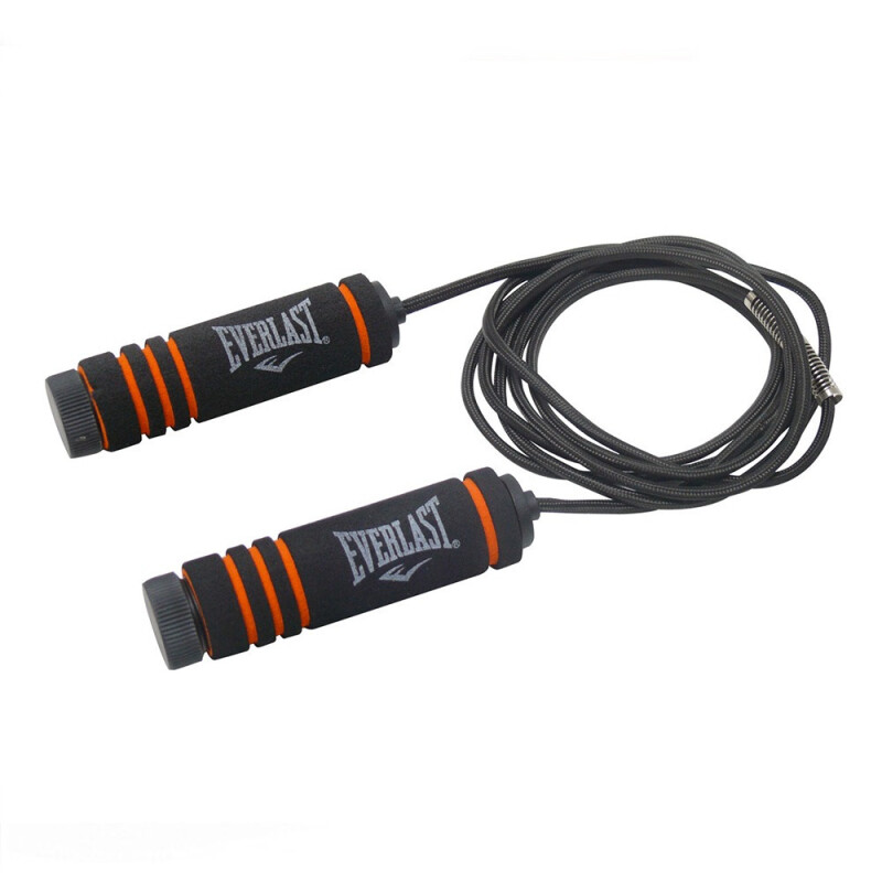 SOGA DE SALTAR EVERLAST BK/OR BLACK/GREY