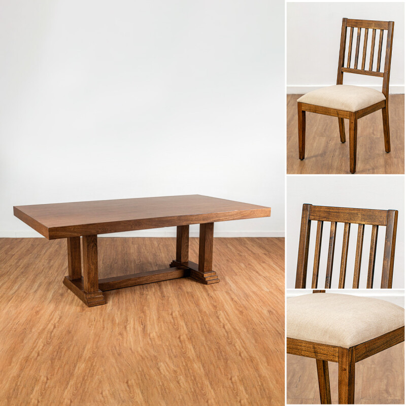 JUEGO COMEDOR JCM002 8 PUESTOS - CREMA 305540 (CD) Unica