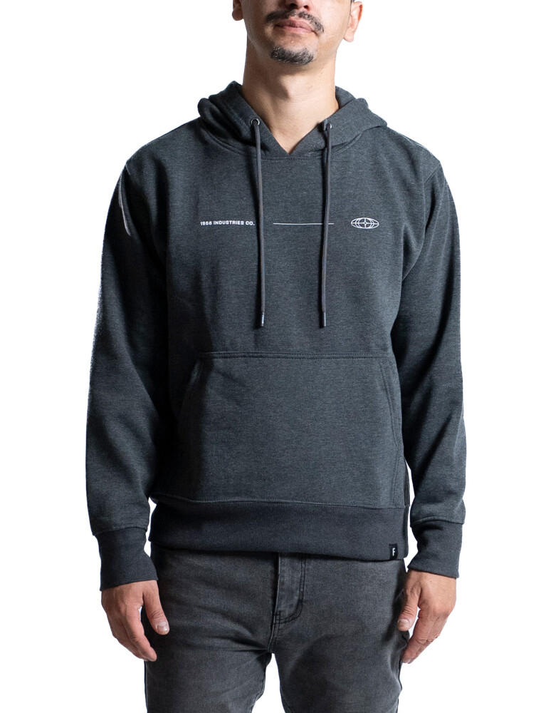 Canguro Estampado New Orleans Gris Osc.Melange/Fant 4