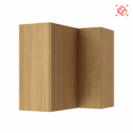 AEREO ESQ MDF NATURAL-BEIGE SUECIA