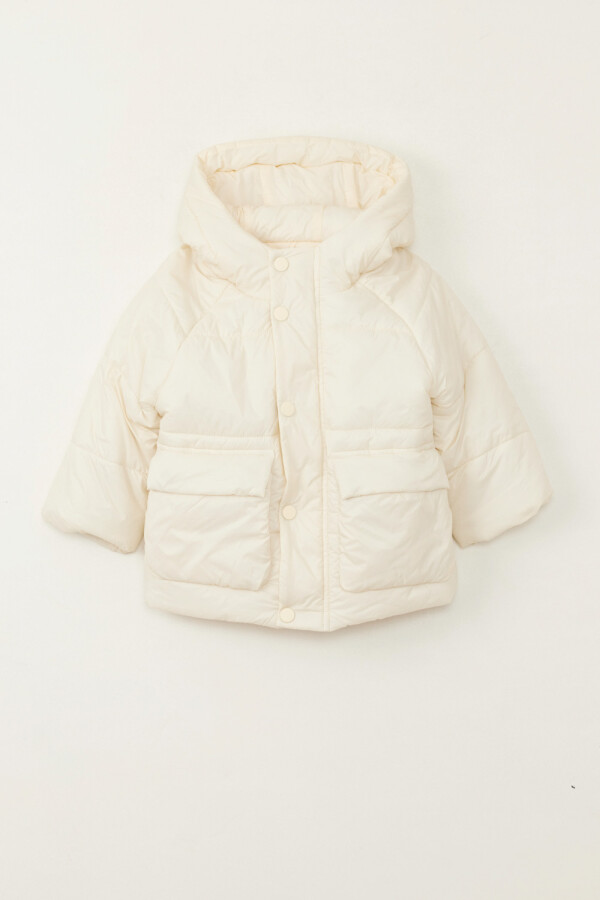 Campera abrigo Beige