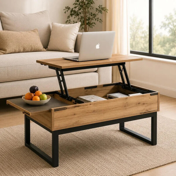 Mesa De Living Articulada Lanbo Fg2164 MESA LIVING ARTICULADA LANBO FG2164