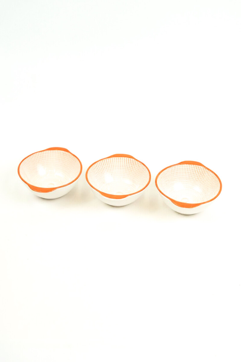 Bowl Sami, Set 3 Pcs - Estampado 1 