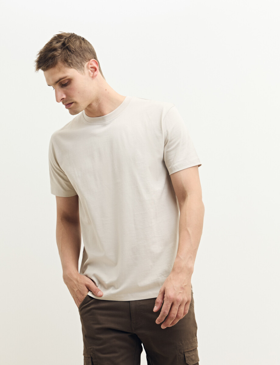 520306 T-SHIRT HARRY Natural