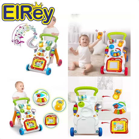Caminador Bebe Andador Infantil Musical Caminar Niño Pla009001