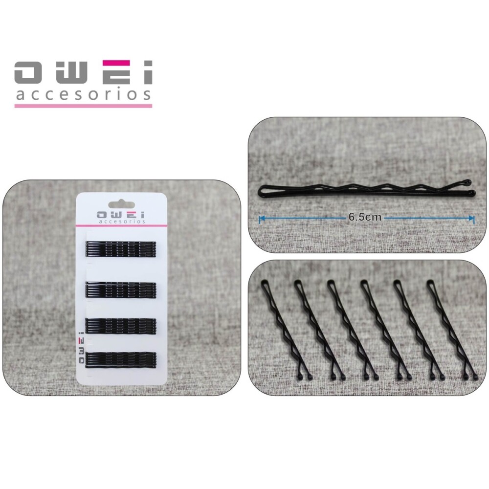 Ondulines x 24 Negra OW HORQUILLA