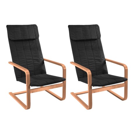 Promo 2 Sillones Flex Negro