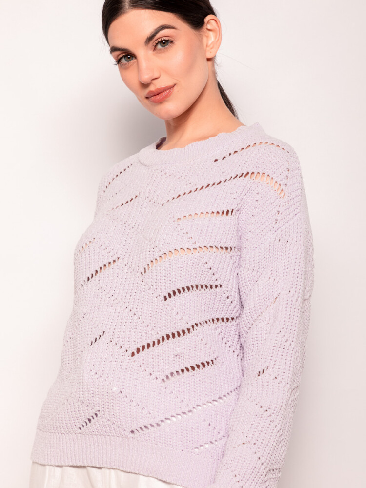 SWEATER CIRUELA Lila Amatista