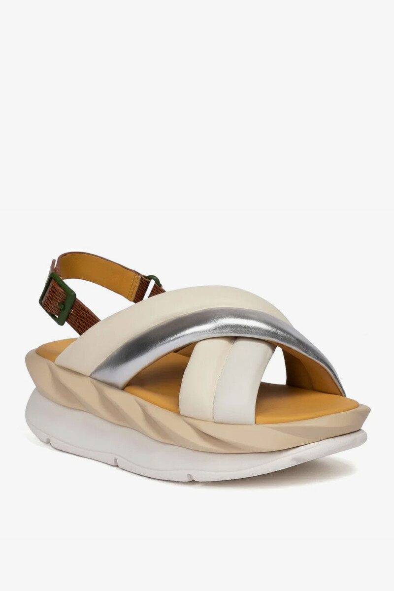 SANDALIA MELLOW MELA Crema